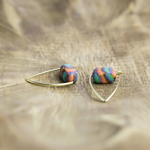 JILZARAH - Sedona Sky Triangle Earrings