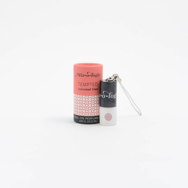 Mixologie - Tempted (coconut kiss) Mini Roll-On Perfume Keychain (1 mL)