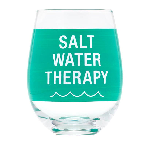 Salt Water Wine Glass