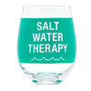 Salt Water Wine Glass