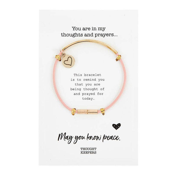 Faithworks by Creative Brands - Thought Keepers Bracelet - Pink/Gold