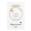 Faithworks by Creative Brands - Thought Keepers Bracelet - Pink/Gold