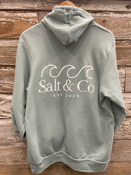 Signature Salt & Co Hoodie- Seafoam