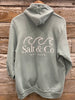 Signature Salt & Co Hoodie- Seafoam
