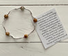 Blessing Bracelet- Sandstone Jasper