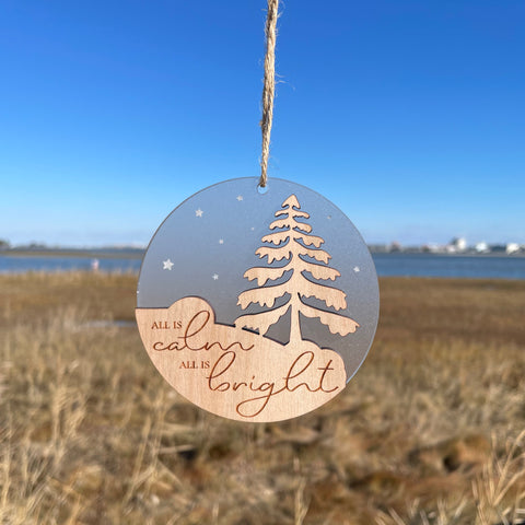 All is Calm Worcester Tech School Ornament